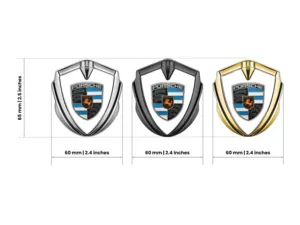 Porsche Badge Logo Custom Forza Disegno Adattabile